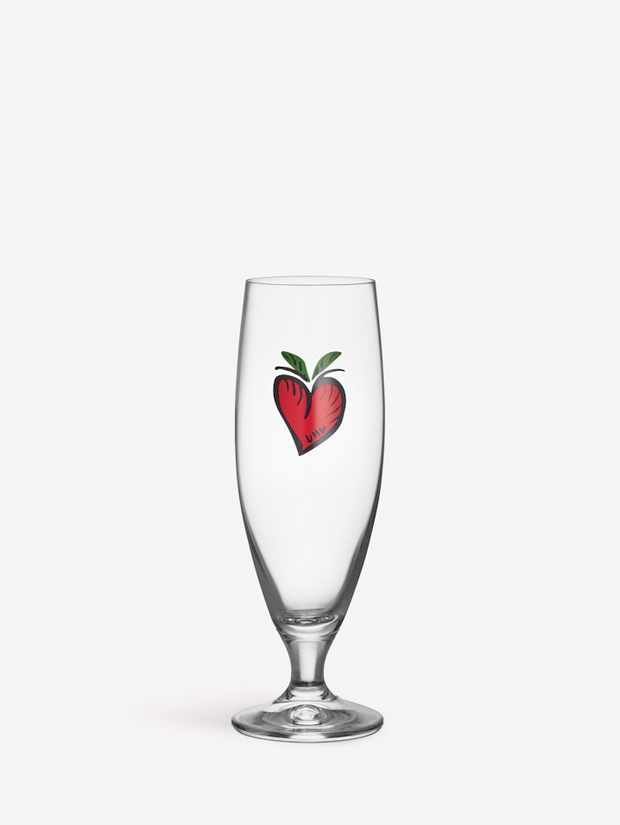 Friendship Hearts beer glass 50cl