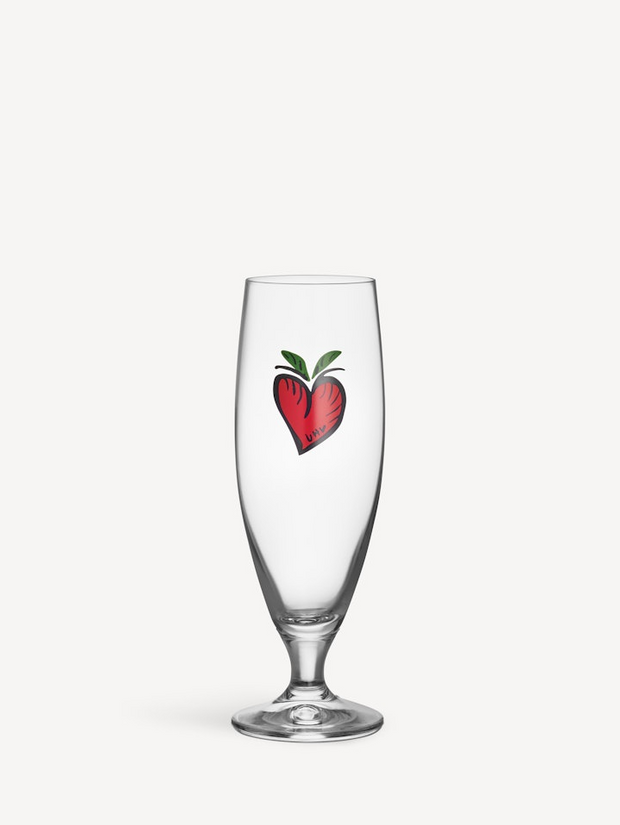 Friendship Hearts beer glass 50cl