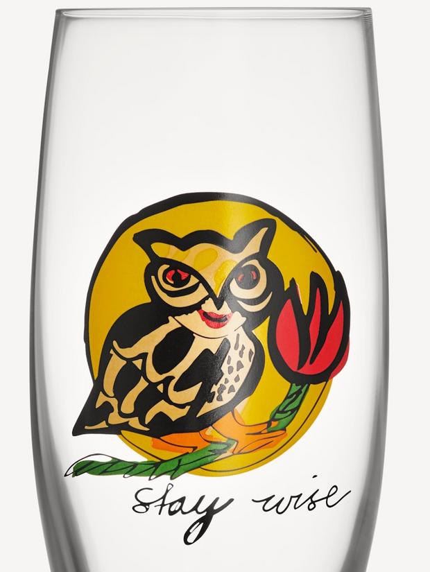 Friendship Stay wise beer glass 50cl