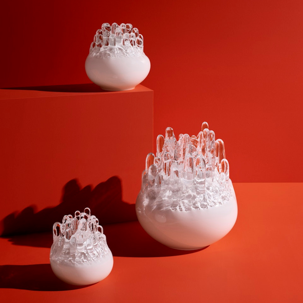 Polar votive white 190mm