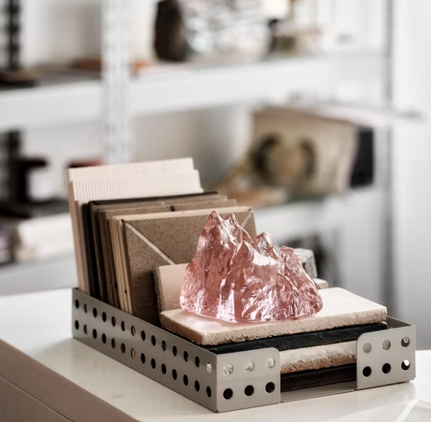 The Rock votive pink 91mm
